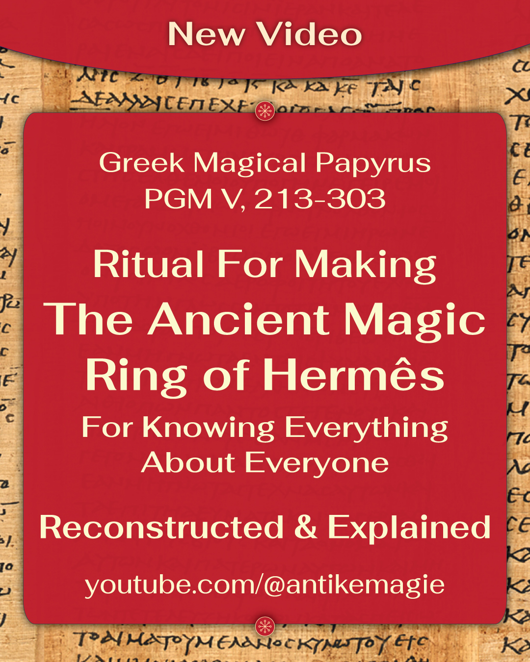 Video - The Magic Ring of Hermes - PGM-V-213-303